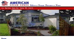 Desktop Screenshot of american-dreamhomes.net